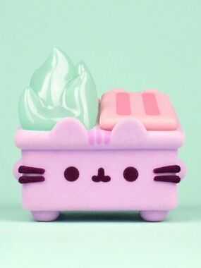 NWOT 100% Soft Pusheen Purple Dumpster Fire